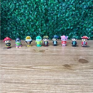 Bundle of 9 Ryans World 2" Figures Great Cake Topper Gift Mini Figures